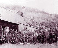 Histoire des mines de Capelton
